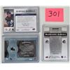 Image 2 : 3 Upper Deck Authentic "Jersey" Cards