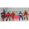 Image 1 : Lot of 5 1985 4" SECRET WARS Action Figurines