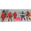 Image 2 : Lot of 5 1985 4" SECRET WARS Action Figurines