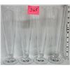 Image 2 : Boxed Set of (4) 17 1/4" PILSNER Beer Glasses