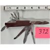 Image 1 : 10 Function 3 1/2" Swiss Army Style Pocket Knife