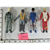 Image 2 : Lot of (4) 5" 1980's GHOST BUSTERS Action Figures