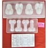 Image 1 : Set of 3 Plastic "Adult" Ice Cube Trays