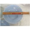 Image 2 : Lot of 3 Pyrex Blue Bowls