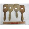 Image 1 : 4 Wooden Butter paddles