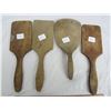 Image 2 : 4 Wooden Butter paddles