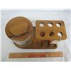 Image 2 : Vintage Tobacco Pipe Stand and Humidor