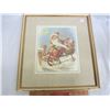 Image 2 : Framed Christmas picture from antique book