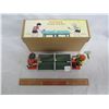Image 1 : Key Wind Tin Toy 2 boys playing Ping Pong with box