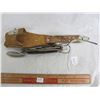 Image 2 : Vintage large pocketknife with leather sheath