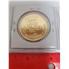 Image 2 : Niagara Falls, Ontario 1984 Trade Dollar. Gold Plated. BU. Scarce.