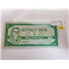 Image 1 : 1972 Regina Buffalo Buck $1 Scrip. Signed by Pemmican Pete. Unc.