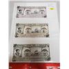 Image 1 : Lot of 3 J.A. Moisan 1984 Scrip. All 3 celebrate the 450th anniversary of explorer Jacques Cartier w