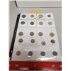 Image 1 : Lot of 20 different French coins 1855 – 1989. Includes Emperor Napoleon III 1855 5 centimes.