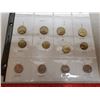 Image 3 : Lot of 20 different French coins 1855 – 1989. Includes Emperor Napoleon III 1855 5 centimes.