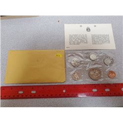 1970 6-coin Proof Like set. The dollar celebrates the 100th Anniversary of Manitoba joining confeder