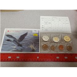 1998W 7-coin Proof Like set. Made in the Winnipeg Mint.