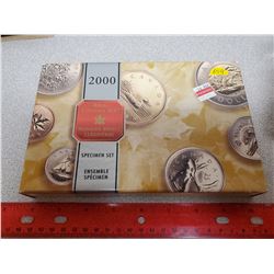 2000 7-coin Specimen set. In case of issue.