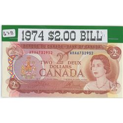 1974 Canadian $2.00