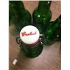 Image 3 : 10-Green Beer Bottles "Grolsch"