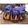 Image 5 : Purple And Orange Bag With Men's Size 13 Roller Blades, Wheels Have Trapped Air +  A Pair Of Each Ki