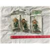 Image 1 : 3 Saskatchewan Roughriders bobble heads in packages Ray Elaard #81, Bob Poley #57, Bobby Jurasin #71