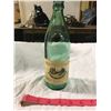 Image 1 : 1 Green Mineral Water Bottle From Bukovina Region, Ukraine, label is paper