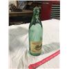 Image 4 : 1 Green Mineral Water Bottle From Bukovina Region, Ukraine, label is paper