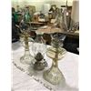 Image 3 : 3 Coal Oil Lamps With Shades