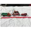 Image 3 : Dinky Toys (Alfa-Romeo Race Car, Dodge Orange And Green Dump Truck, Red Jeep, And 1 Matchbox #37 Ski