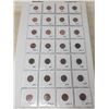 Image 1 : 38 American 1 cent coins, 1972-1997