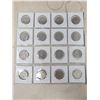 Image 2 : 16 American 25 cent coins, various dates