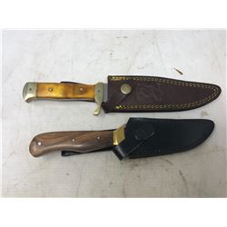 (2) Hunting Knives