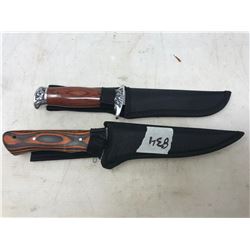(2) Hunting Knives