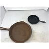 Image 2 : 2 Cast Iron Frying Pans
