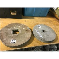 2 Grindstone Wheels