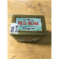 Red Rose Tea Can (100th Anniversary)