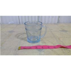 OLD FIRE KING OVEN GLASS CLEAR MUG