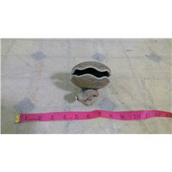 ORNAMENT-DINOSAUR LEGS COMING OUT OF EGG