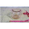 Image 2 : OLD CLEAR PINK BOWL + ITEMS IN BOX