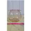 Image 3 : OLD CLEAR PINK BOWL + ITEMS IN BOX