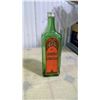 Image 1 : GREEN WHISKEY BOTTLE FROM UKRAINE + ITEMS IN BOX