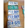 Image 1 : Five Sask License Plates
