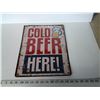 Image 1 : Tin Sign 12x16"