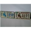 Image 1 : Wyoming License Plates