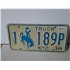 Image 2 : Wyoming License Plates