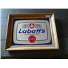 Image 2 : Labatt's Pilsner Mirror Sign 14x11"
