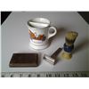 Image 1 : Shaving Lot, Shaving Mug stamped Japan