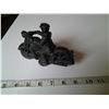 Image 2 : Vintage Cast Iron Motorcycle with Rider
