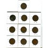 Image 2 : Canadian large cent 1911-1920 various grades lot of 10
